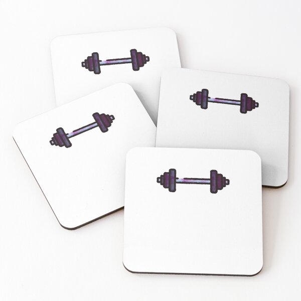 Item preview, Barbell Gym Watercolor designed and sold by thefrshmachine.