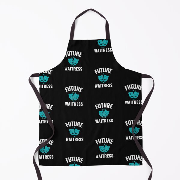 Item preview, Funny Drama Masks Future Waitress product designed and sold by jakehughes2015.