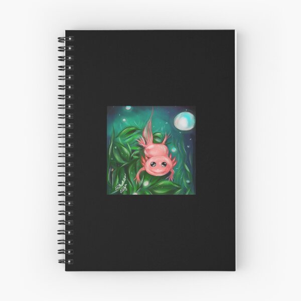 Item preview, Critically Endangered Axolotl designed and sold by Illustration Caitlyn.