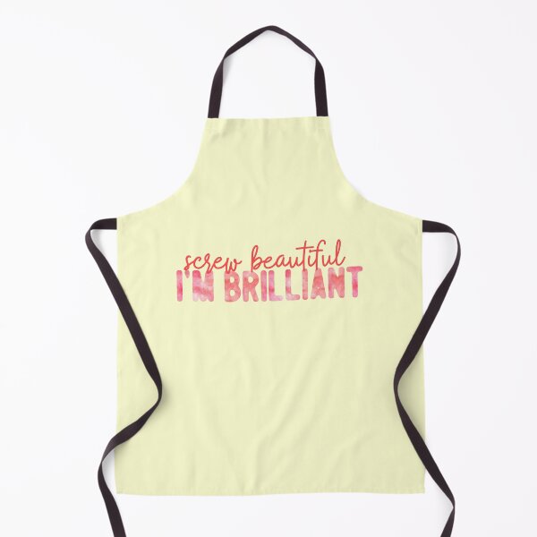 Item preview, Screw Beautiful I'm Brilliant Feminism designed and sold by thefrshmachine.