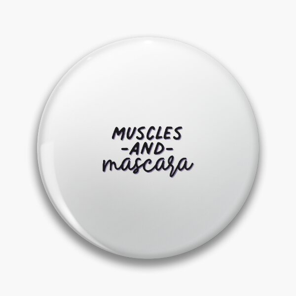 Item preview, Muscles And Mascara Gym Feminism designed and sold by thefrshmachine.