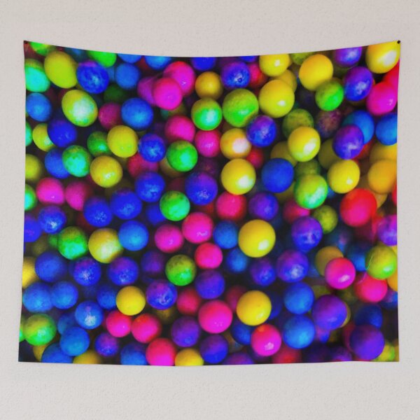 Item preview, Multicolored Balls Pattern designed and sold by wildjellybeans.