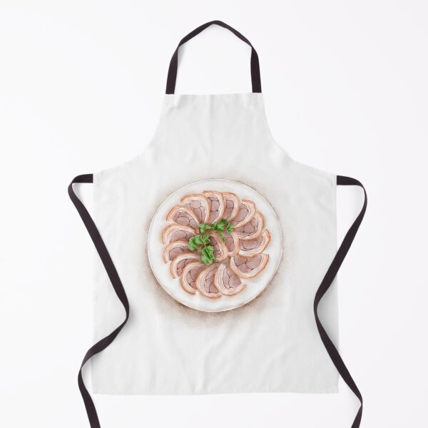Item preview, Watercolor Illustration of Chinese Cuisine - Sliced boiled pig trotter | 白切猪手 designed and sold by iswenyi.