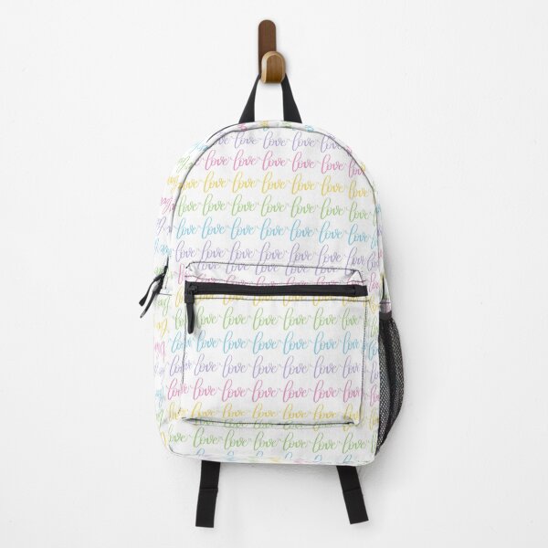 Item preview, Love in Rainbow Colors Modern Calligraphy Lettering designed and sold by Kelly Leung.