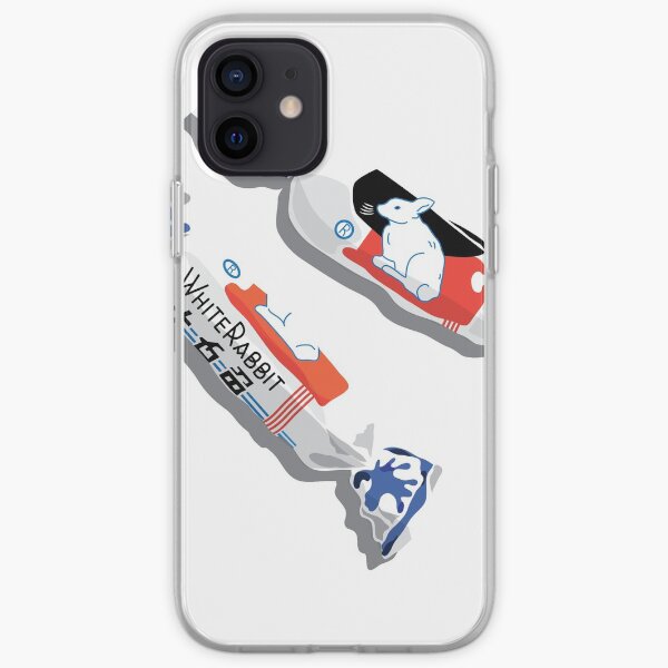White Rabbit Candy iPhone Soft Case