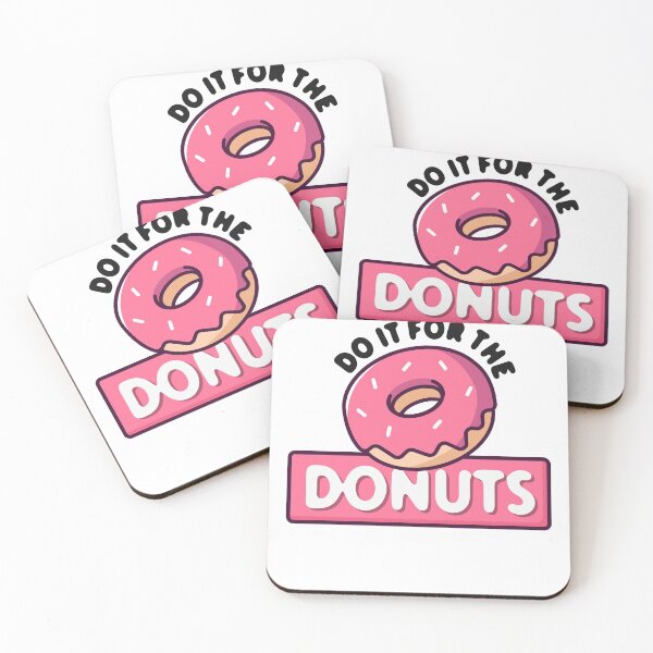 Item preview, Do It For The Donuts Gym Foodie designed and sold by thefrshmachine.