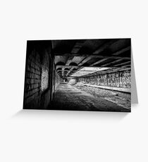 Tunnel Greeting Card