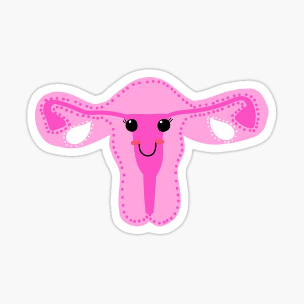 Item preview, cute uterus designed and sold by redrobinmerc.