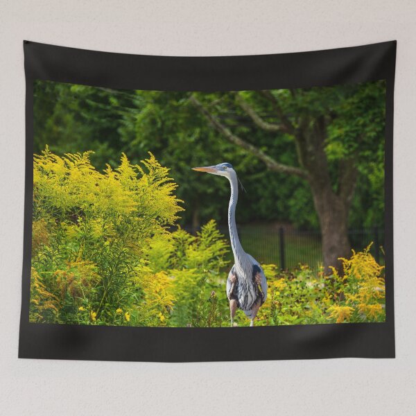 Item preview, Morning with Great Blue Heron designed and sold by LudaNayvelt.