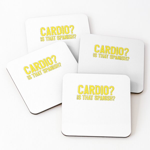 Item preview, Cardio Is That Spanish Gym Sports designed and sold by thefrshmachine.