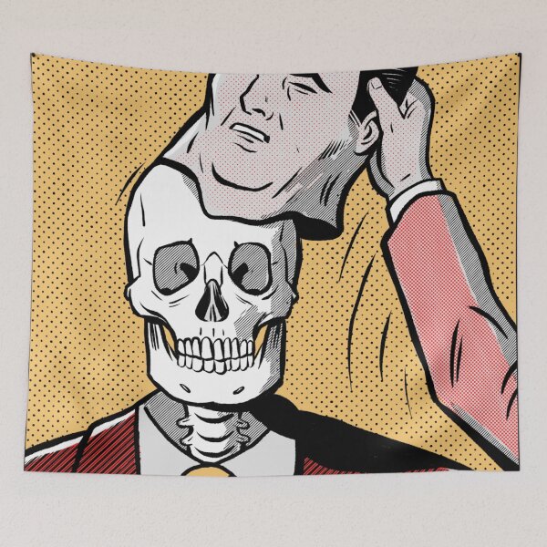 Item preview, Skeleton. Mask Man. B Grade Movie. Retro Cool. designed and sold by shirtdan.