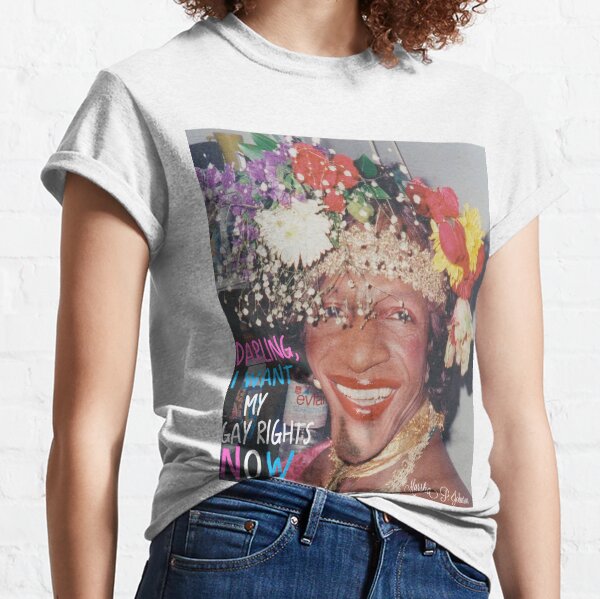 Artikel-Vorschau von Marsha P. Johnson-Darling, ich möchte jetzt meine schwulen Rechte, designt und verkauft von thegaythey.