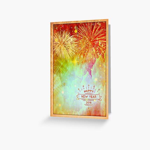 Item preview, Happy New Year 2016 designed and sold by Scott Mitchell.