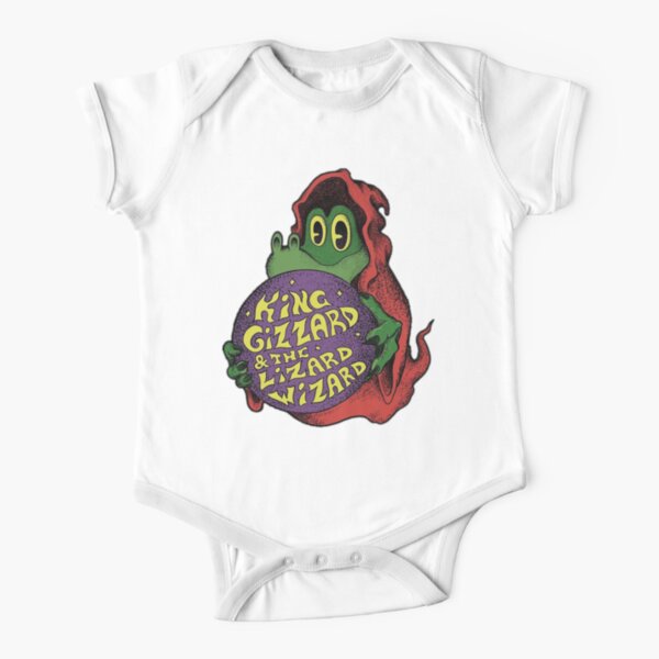 Band king gizzard and the lizard wizard Short Sleeve Baby One-Piece
