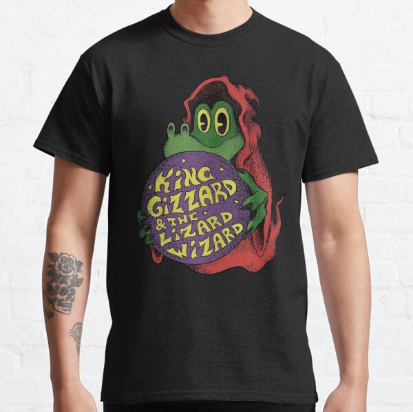 Band King Gésier et le magicien lézard T-shirt classique