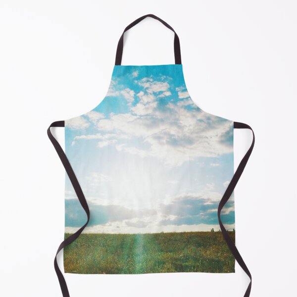 Item preview, Sun brightly shining in the sky and pouring the fild with its beams designed and sold by helenkaiy.