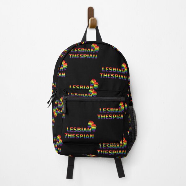 Item preview, Funny Drama Masks Lesbian Thespian graphic designed and sold by jakehughes2015.