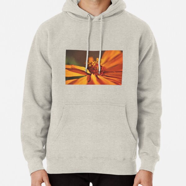 Common Zinnia (Zinnia elegans) IV Pullover Hoodie