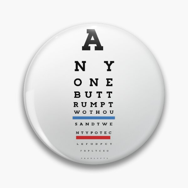 Item preview, Anyone But Trump 2020 - Eye Chart designed and sold by rhserra.