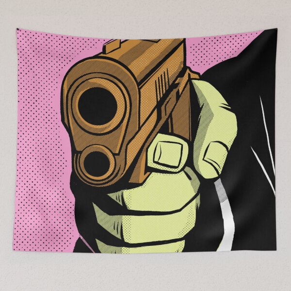 Item preview, Spy. Pistol. Gun. B Grade Movie. Retro Cool. designed and sold by shirtdan.