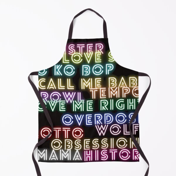 Item preview, exo title love shot, monster, growl, overdose, call me baby designed and sold by arorar.