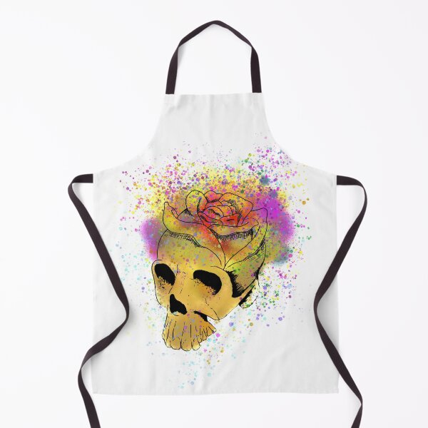 Item preview, Skull splatter, rainbow paint spray designed and sold by AshvaraGaming.