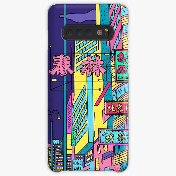 Neon city Samsung Galaxy Snap Case