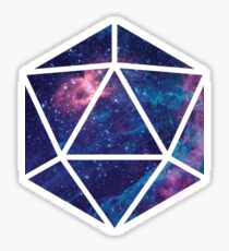 D20 Falling Star Portal Sticker
