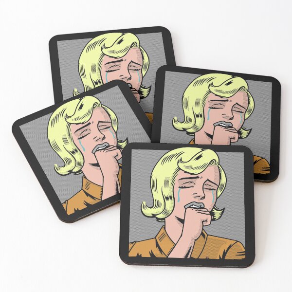 Item preview, Woman Crying. B Grade Movie. Retro Cool. designed and sold by shirtdan.