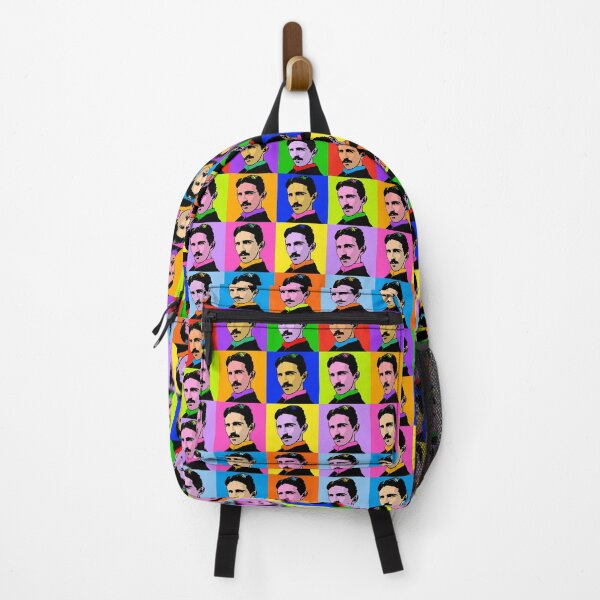 Item preview, Nikola Tesla Pop Art - Modern Art designed and sold by NirvanaxStudio.