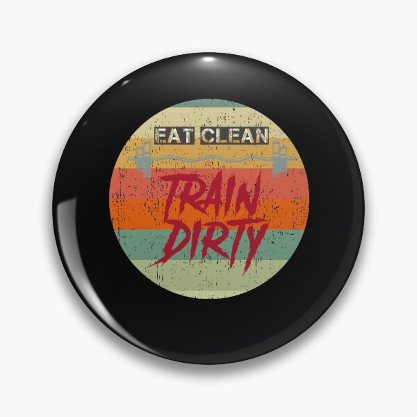 Item preview, Eat Clean Train Dirty - Crossfit  Jerk t Beast designed and sold by Desiznn.