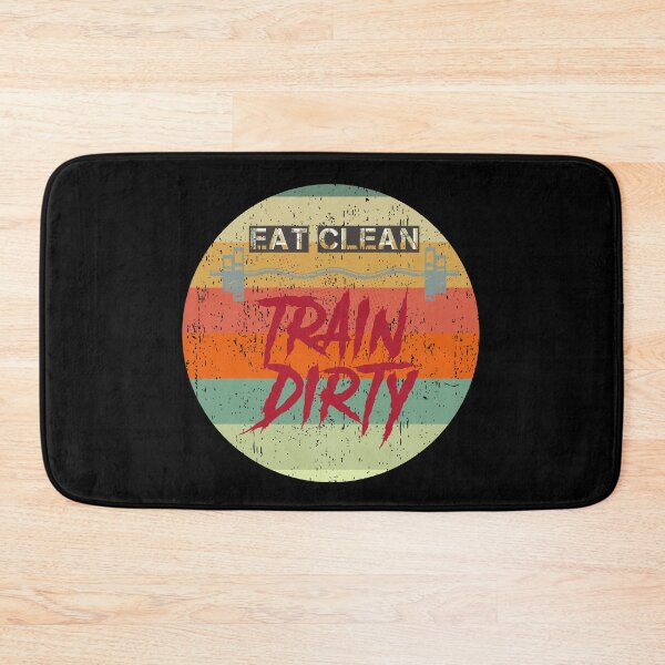 Item preview, Eat Clean Train Dirty - Crossfit  Jerk t Beast designed and sold by Desiznn.