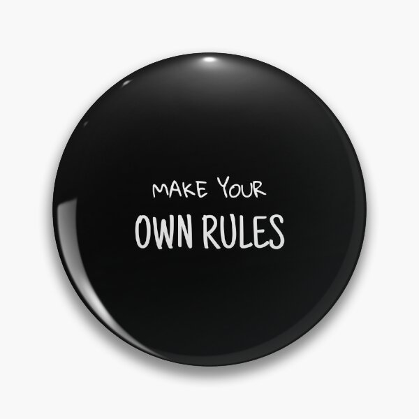 Item preview, Make your own rules designed and sold by Mermaidssparkle.