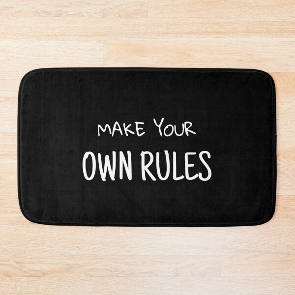 Item preview, Make your own rules designed and sold by Mermaidssparkle.