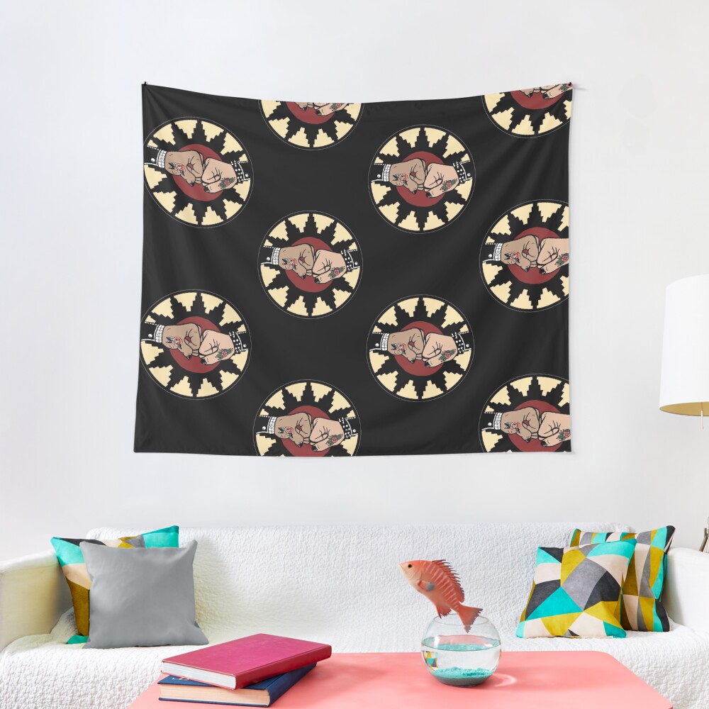 "Indigenous punk homies" Tapestry for Sale by Skidskunx Redbubble