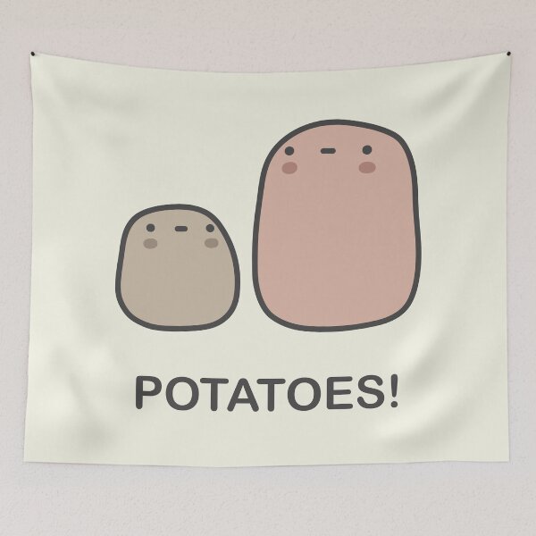 Item preview, Potatoes! designed and sold by brewsterandlulu.