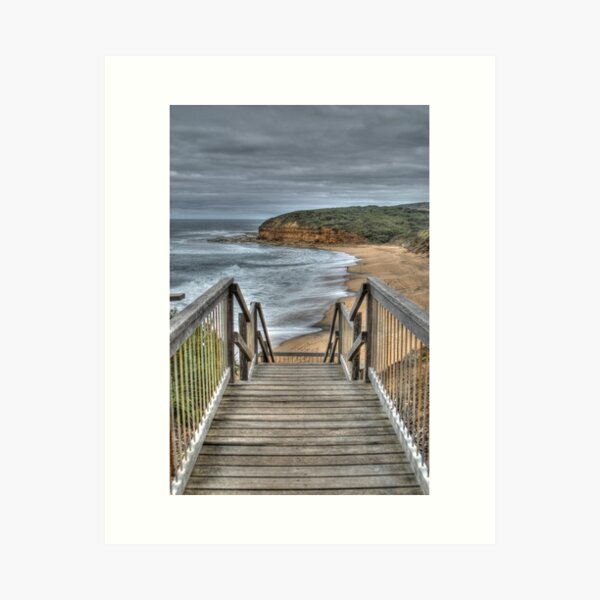 Item preview, Stairway to Surfing Heaven, Bells Beach, Victoria designed and sold by Adrian Paul.