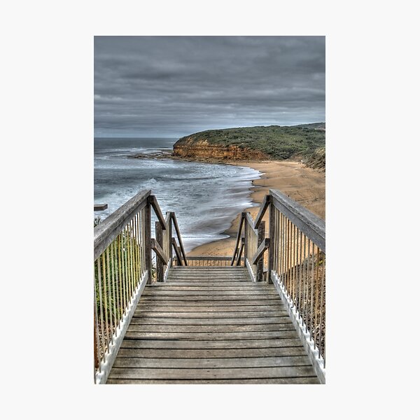 Item preview, Stairway to Surfing Heaven, Bells Beach, Victoria designed and sold by Adrian Paul.