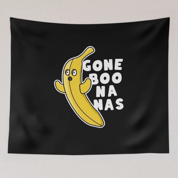 Item preview, Halloween Pun Ghost Banana Gone Boo-nanas designed and sold by hadicazvysavaca.