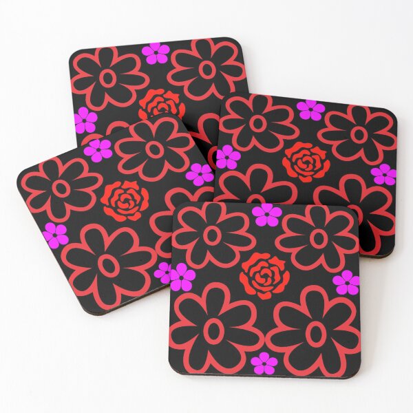 Item preview, Digital Funny Flowers Print Art  designed and sold by 59SHOP24.