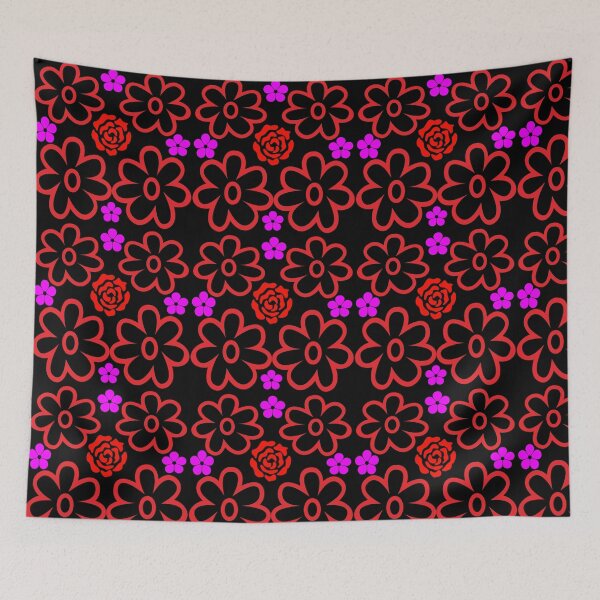 Item preview, Digital Funny Flowers Print Art  designed and sold by 59SHOP24.