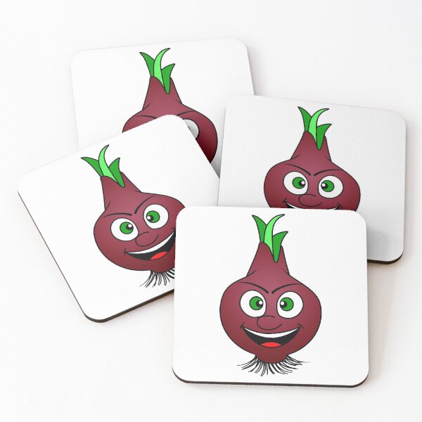 Item preview, Happy Onion Vegan Vegetable Illustration designed and sold by vineeth.