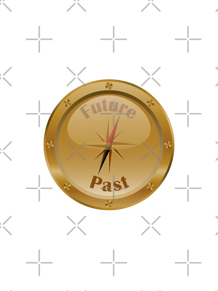 Compass Pointing To Future Steampunk Baby One Piece By Jennyzhang Redbubble