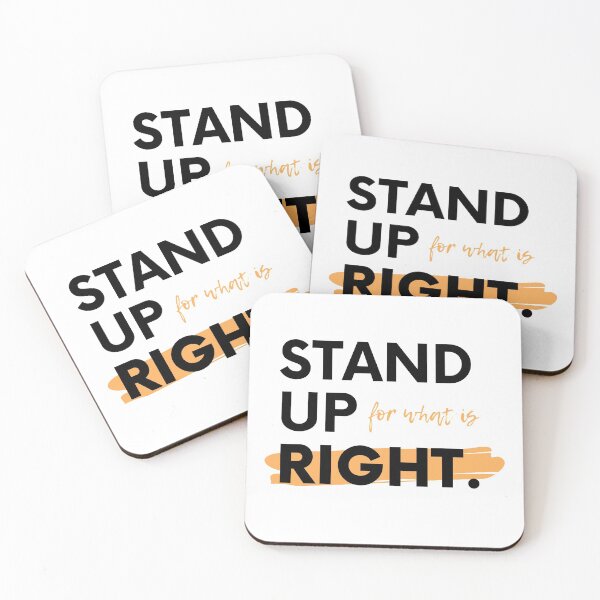 Item preview, Stand Up For What Is Right Equality Equal Rights Kindness Gift designed and sold by Easyas.