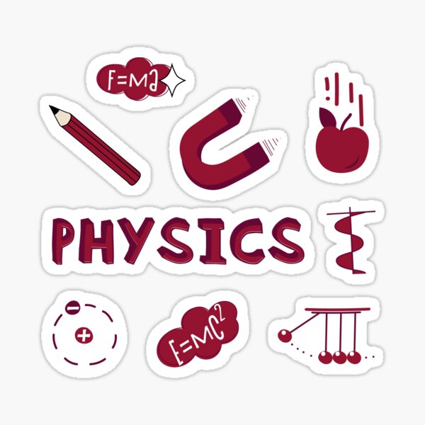 Item preview, Maroon Physics Subject Pack designed and sold by The-Goods.