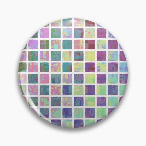Item preview, Pastel Glitch Grid Checkers  designed and sold by Niftjie.