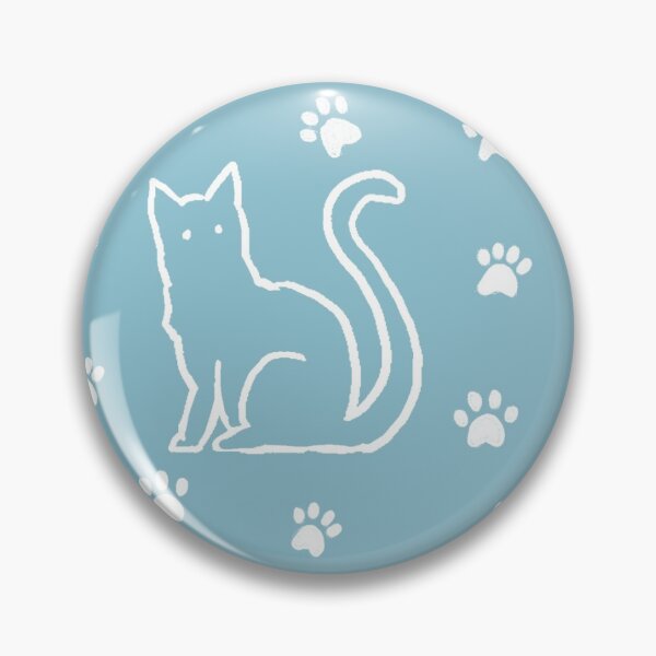 Item preview, Cats n'paws Cadet Blue designed and sold by sethdraws.