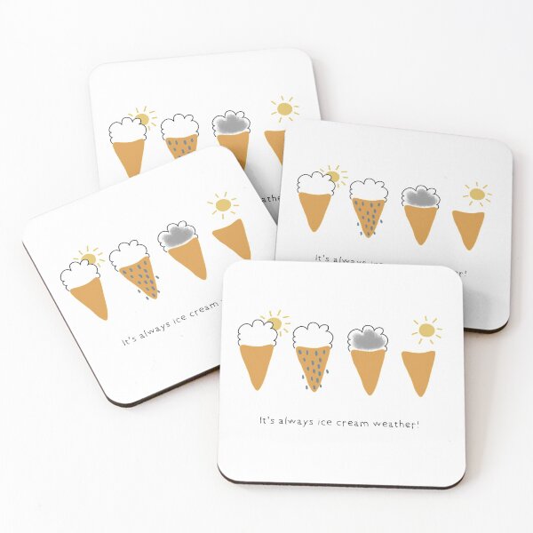 Item preview, Cute Ice cream Weather Kid Drawing Always Ice Cream Weather designed and sold by hyunn1411.