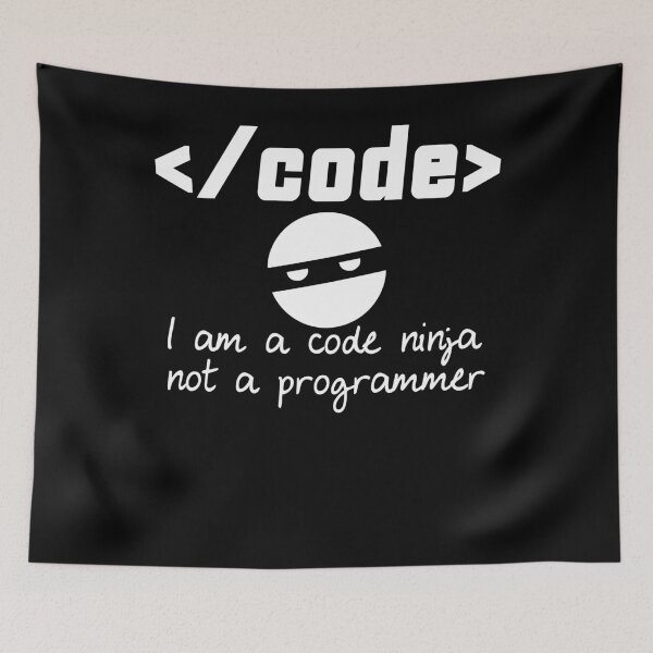 Item preview, I am a Code Ninja, Coding designed and sold by azmndesigns.