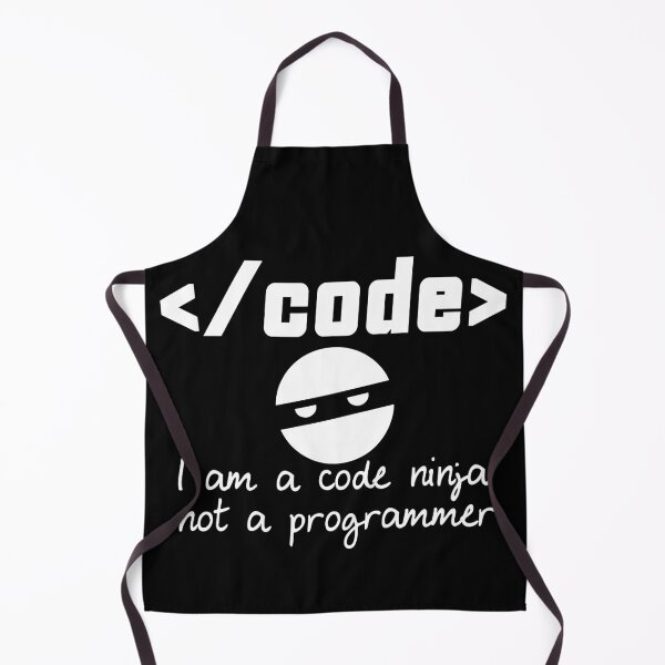 I am a Code Ninja, Coding Apron